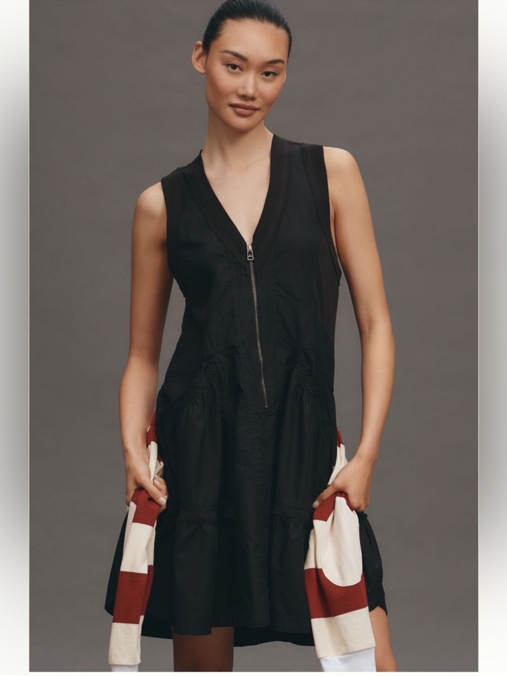 Anthropologie Daily Practice Trek Utility Mini Dress small